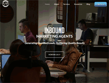 Tablet Screenshot of inboundmarketingagents.com